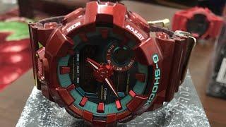 Unboxing Gshock Ga700-Dbr Merah@hmetromy