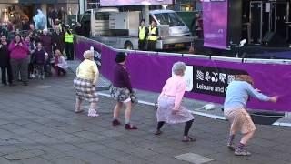 The Dancing Grannies strut their stuff in Stafford