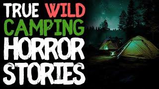 True Wild Camping Scary Horror Stories for Sleep  Black Screen With Rain Sounds