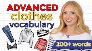 Important & Advanced Clothes Vocabulary with pictures - Learn 200+ words + Free PDF & Quiz