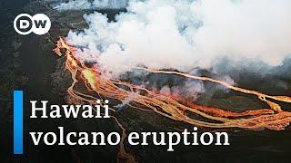 Mauna Loa worlds largest active volcano erupts for the first time in 38 years  DW News