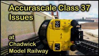 ACCURASCALE CLASS 37 ISSUES at Chadwick Model Railway  212.