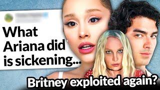 Britney Spears Exploited AGAIN? Ariana Grandes Dirty Laundry EXPOSED Fans Call It Sickening