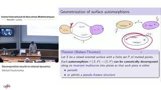 Mikhail Hlushchanka Decomposition results in rational dynamics