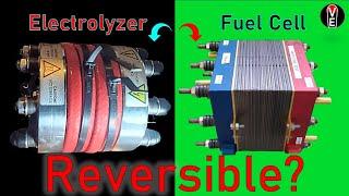 Whats inside a regenerative Fuel Cell? reversible electrolyzer stack reversibler Elektrolyseur