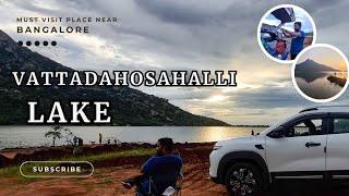 camping near lake  vattadahosalli lake #camper  #carcamping  #camping