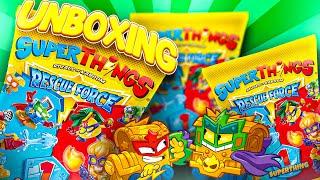 Super Things Rescue Force Unboxing  Uncovering the Ultimate Toy Treasures  Opening  Kids World