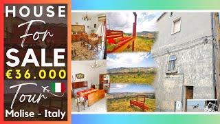 Stone Home for sale in Molise Italy Palata  Move in Ready Stone Property with window SEA view