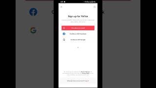 how to create new tiktok account 2023 Tiktok First Video on foryou page #shorts#youtubeshorts