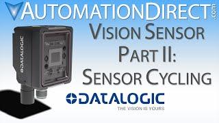 Datalogic Smart Vision Sensor Cycling Part 2 of 2 - from AutomationDirect