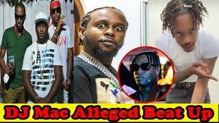 Foota Hype React Fast  Valiant Disappear When Popcaan Friends Rush & Beat Up DJ Mac Sirp