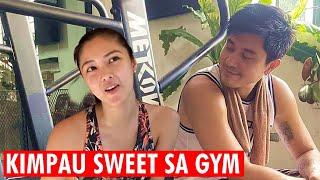 Kim at Paulo MAGKASAMA NAGBONDING SA GYM