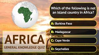 Africa - General Knowledge Quiz  World Continents Quiz Series  10 Questions  LNT Mini Quiz - 4