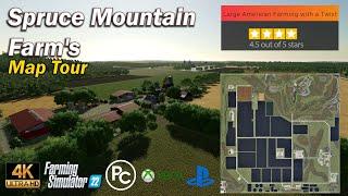 Spruce Mountain Farms  Map Review  Farming Simulator 22