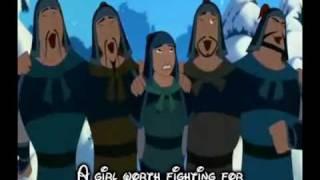 Mulan- A girl worth fighting for Lyrics