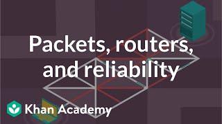 Packet routers and reliability  Internet 101  Computer Science  Khan Academy