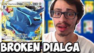 Dialga VSTARs Attack Is BROKEN Take An Extra Turn WMagnezone Astral Radiance PTCGO