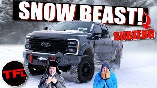 Cold Start Is the New Ford F-350 Diesel an Unstoppable Winter Warrior?