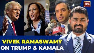 US Presidential Debate Vivek Ramaswamy Talks About Donald Trump Kamala Harris & Election Results