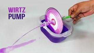 How to Make a Spiral Tube Water Pump  DIY Wirtz pump  Science Project