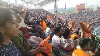 sunrisers Hyderabad versus Rajasthan royals match in Uppal stadium#NagulaVlogs