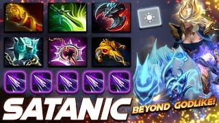 Satanic Mirana Beyond Godlike Carry - Dota 2 Pro Gameplay Watch & Learn