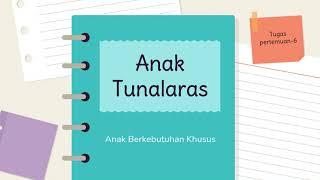 Anak Tunalaras