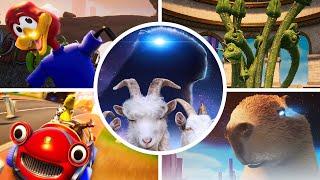 Goat Simulator 3 Multiverse of Nonsense - All Events & Ending