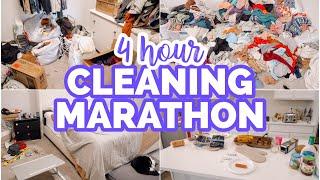 4 HOUR CLEANING MARATHON  DECLUTTERING AND ORGANIZING  HOURS OF CLEANING MOTIVATION BECKY MOSS