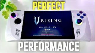 V Rising 1.0 on the Asus Rog Ally Perfect Performance