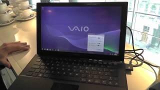 Sony Vaio Z detailed hands-on