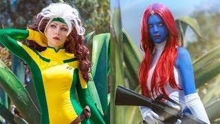 X-Men Cosplay Photoshoot in Mexico - Mystique and Rogue