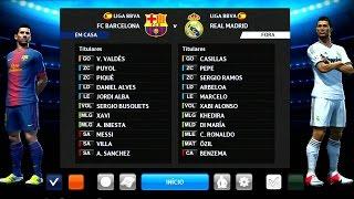 PES 2013 - BARCELONA vs REAL MADRID no SANTIAGO BERNABÉU Gameplay PS3X360PC