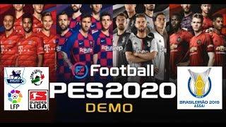 PES 2020 PS2 DEMO Lord Play Brasileirao & Europe Atualizado September