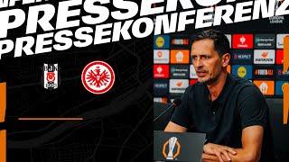 Kühlen Kopf bewahren I Die Pressekonferenz vor Besiktas JK im Re-Live