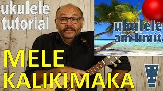 MELE KALIKIMAKA - Ukulele Tutorial - Ukulele leicht gemacht A. Bördlein Bing Crosby Chevy Chase