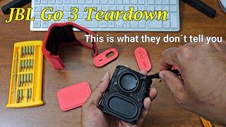 JBL Go 3 Teardown How to do without any trouble - This is what they dont tell you