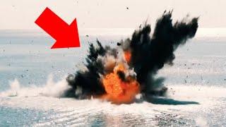 Never-Before-Seen Ukrainian Sea Drones Devastate Russian Navy Fleet