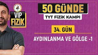 Aydınlanma ve ışık akısı konu anlatımı  34.Gün 1.Video  2025 TYT Fizik kampı