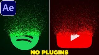Particle Logo Animation Without Plugins  No Plugins  Particle Logo Reveal