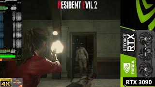 Resident Evil 2 Very High Settings 4K  RTX 3090  Ryzen 3950X OC