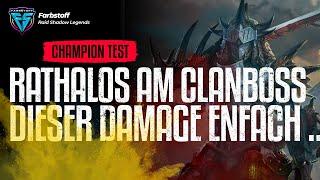 Raid Shadow Legends - Rathalos am ClanBoss - Der nimmt den regelrecht auseinander - Damage Test