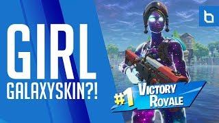 FEMALE GALAXY SKIN 20 KILL GAME Fortnite Random Duos WIN