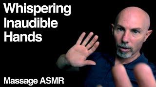 Asmr Relaxation Session With Whispering Inaudible Sounds & Hand Movements