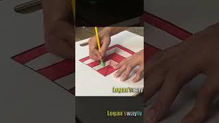 How To Draw 3D Hole   Anamorphic Illusion SHORTS