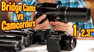 Small Sensor Superzoom Bridge Cameras vs Camcorders vs Compact Pocket Cameras