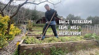 Bahçe Yataklarımı Nasıl Hazırlıyorum temizleme belleme