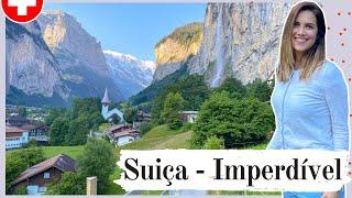 Lugares mais lindos do MUNDO - Roteiro de viagem por Interlaken na Suiça