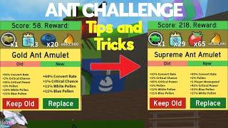 Bee Swarm Simulator - Ant Challenge Tips And Tricks