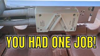 EEVblog1626 - YOU HAD ONE JOB Solar Power Install FAIL